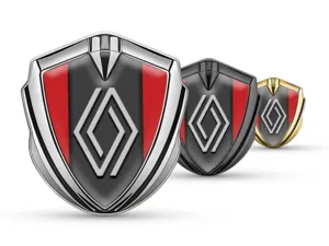 Renault Emblem Fender Badge Max Force High-Quality